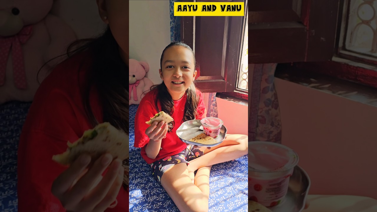 Mini Vlog 628 - Aayu Ki SPECIAL COOKING👩&zwj;🍳😍 #aayuandvanu #shorts #youtubeshorts #minivlog #trending