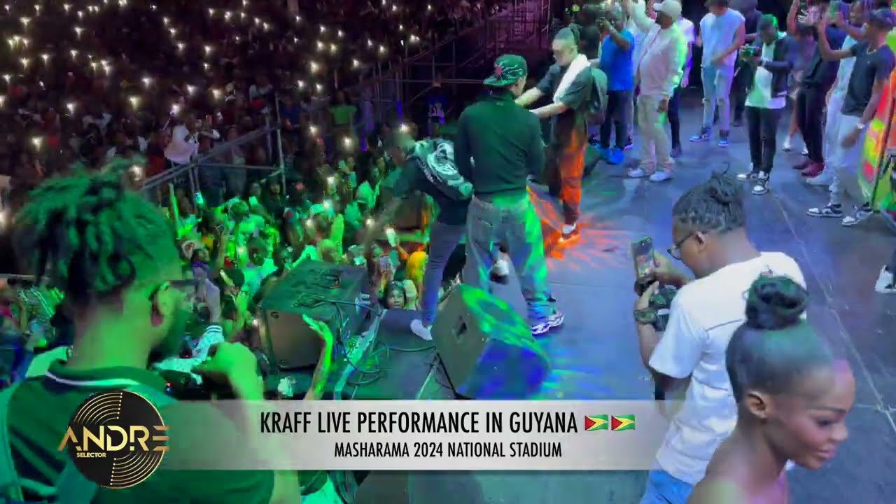 RVSSIAN SUPRISE GUEST IN GUYANA  🇬🇾🇬🇾 AT MASHARAMA  | KRAFF CALLS UP RAJAHWILD, BRYSCO & NIGYBOY