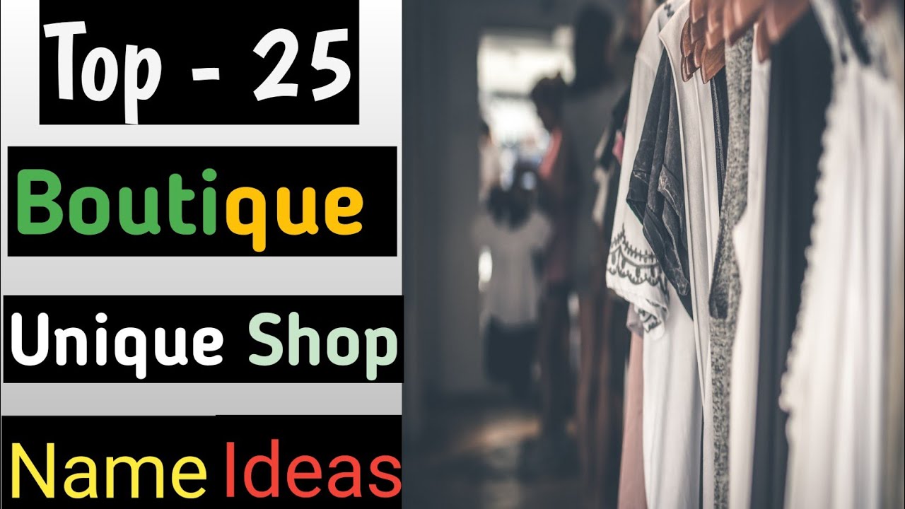 Boutique Name Ideas  | Cute Boutique Name List |  Shop Name Ideas | #shopnameideas