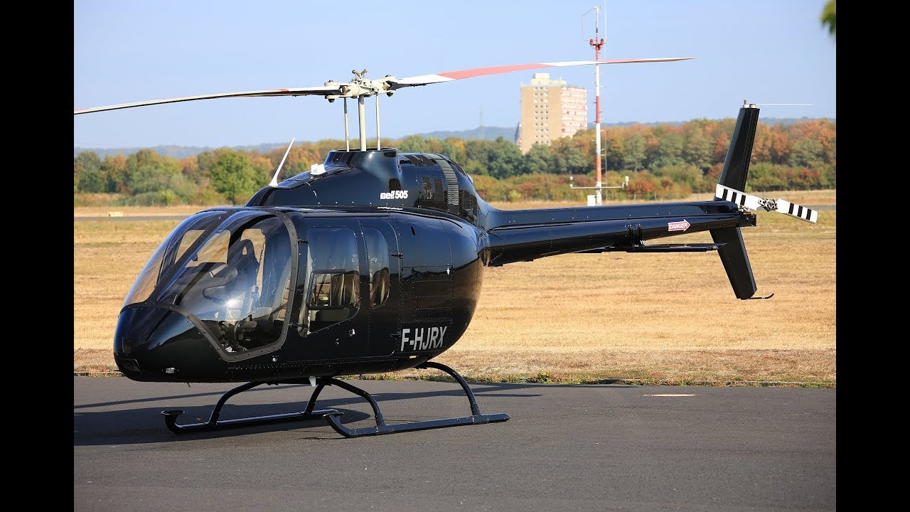 Bell 505 F-HJRX on promo tour