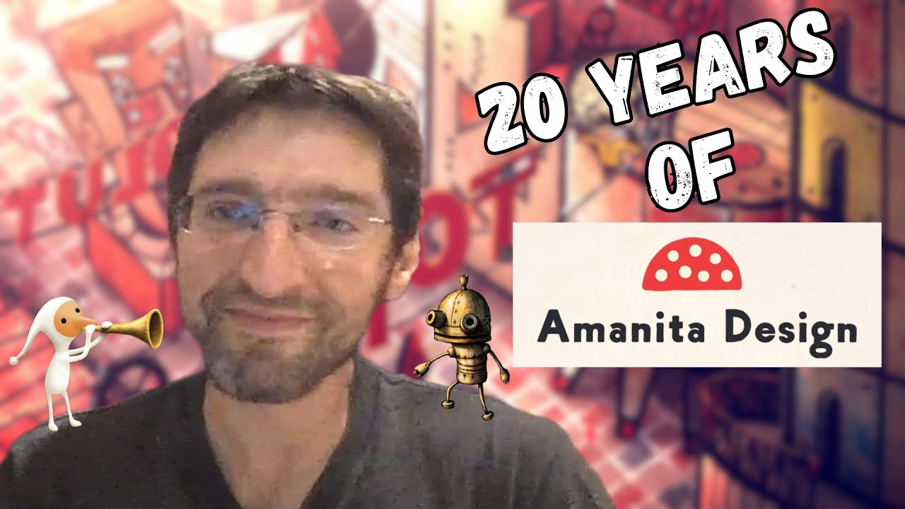 Jakub Dvorsk&yacute;: 20 Years of Amanita Design - Machinarium, Samorost and Phonopolis!