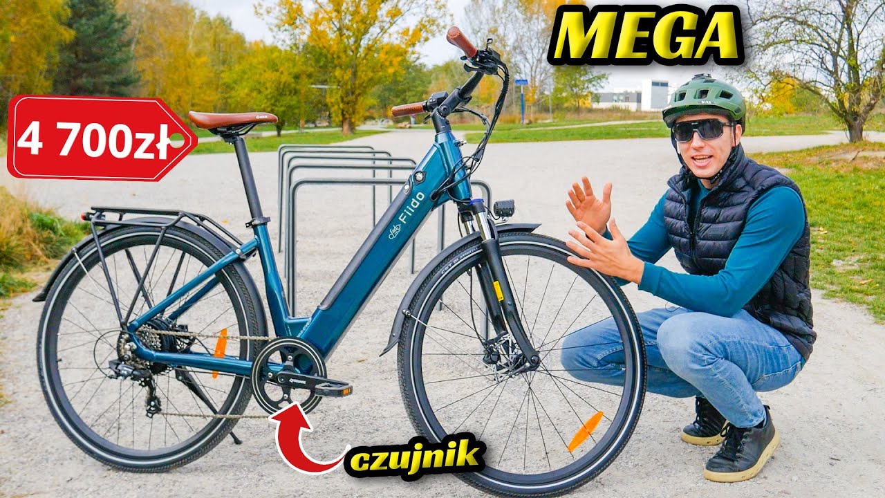 ZNOWU NIESAMOWITY i TANI- Rower ELektryczny Fiido C11 Pro
