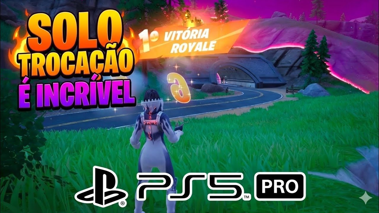 TROCAÇAO É  INSANO FORTNITE PS5 PRO 120FPS