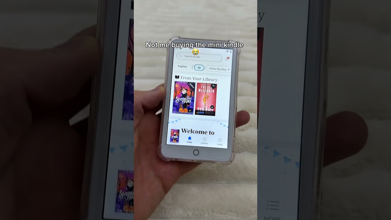 It&rsquo;s so worth it 😭 #ereader #booktok #minikindle #ebook