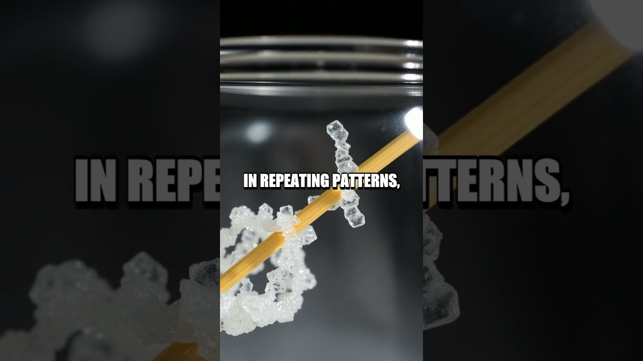 Exploring Crystals with Homemade Sugar Crystals