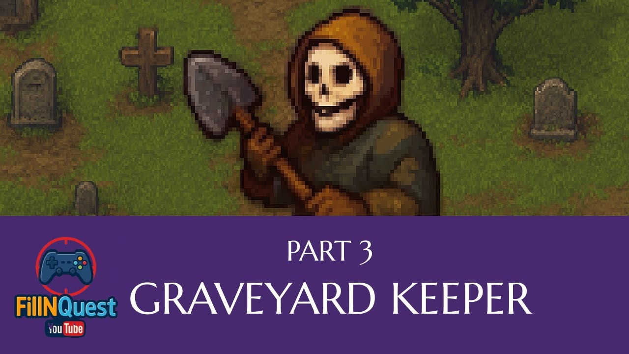 🪓 Clearing the Way: Graveyard Keeper  ASMR Longplay, No Commentary
