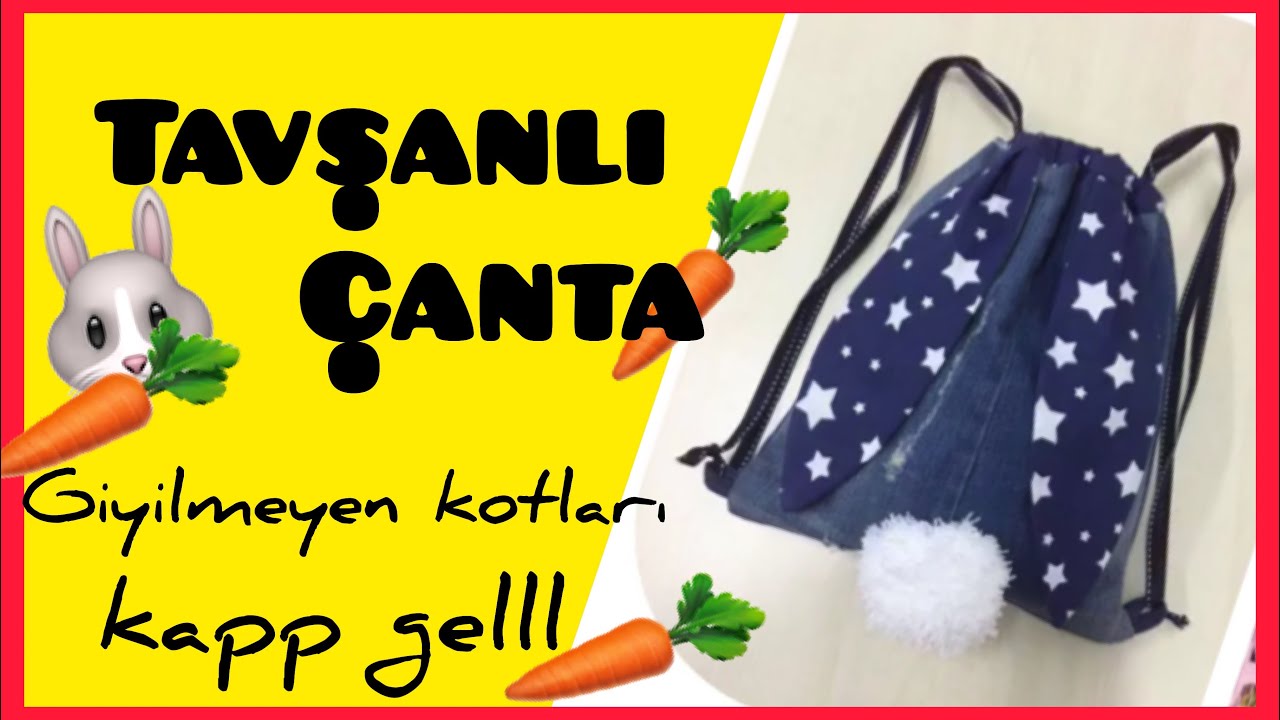 KOT PANTOLONLA ÇOCUK ÇANTA DİKİMİ.. 