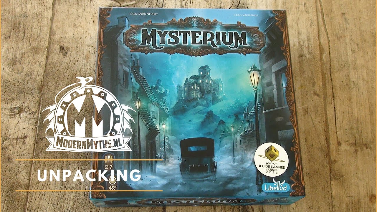 Mysterium Unpacking - Modern Myths Spellenavond
