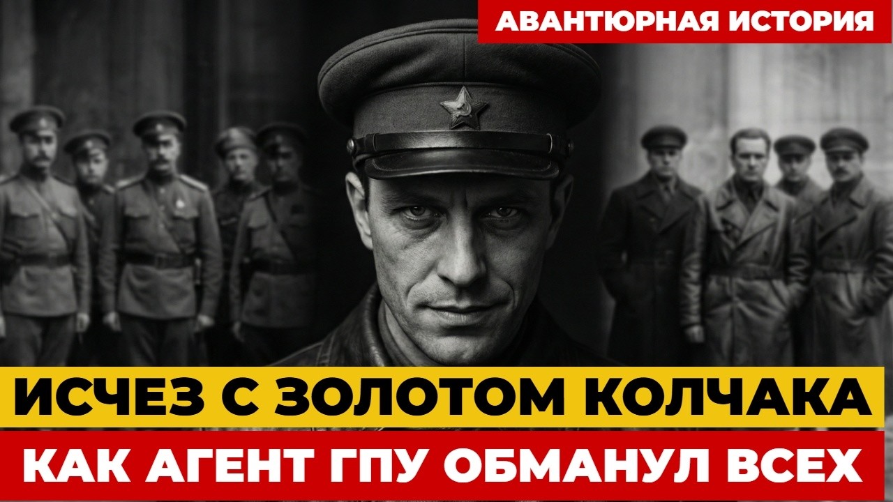 ЧЕКИСТ ОБМАНУЛ ВСЕХ: КАК АГЕНТ ГПУ ИСЧЕЗ С ЗОЛОТОМ КОЛЧАКА