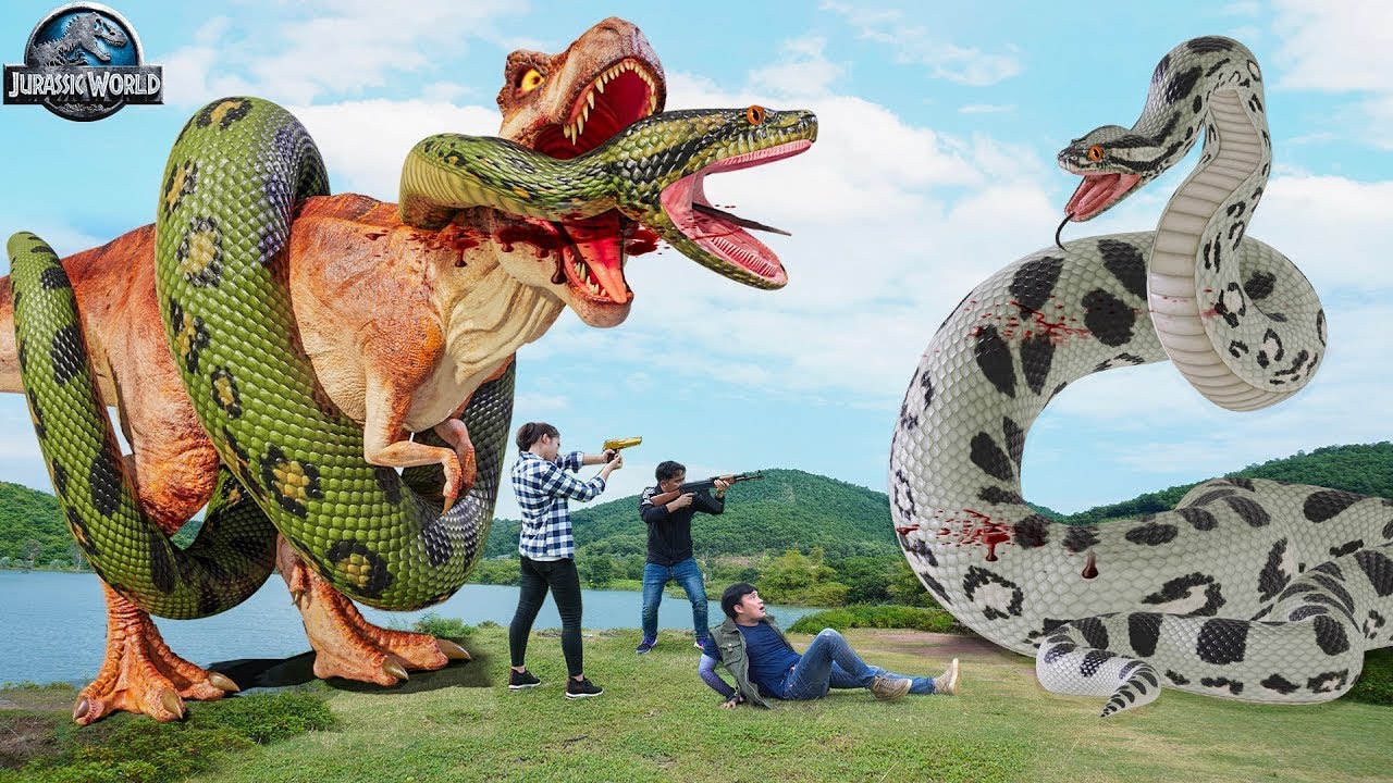 Most REALISTIC T-Rex chase All Part | Jurassic Park Fan Made Short Film | Dinosaur Movie| Rexy Films