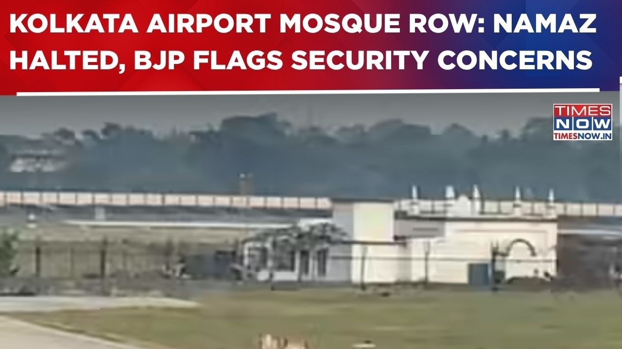 Namaz At Kolkata Airport Mosque Halted: BJP Flags 'Security Concerns', Congress Hits Back