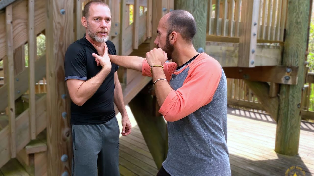 Choke Escape That Works—Core JKD Clinch Technique
