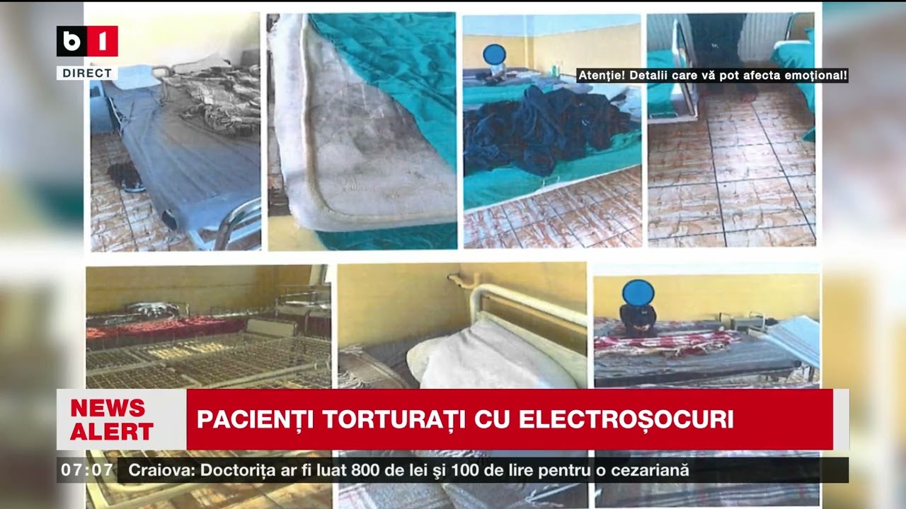 TORTURĂ ȘI ABUZURI LA SPITALUL DE PSIHIATRIE DIN ȘTEI_Știri B1TV_16 oct. 2024