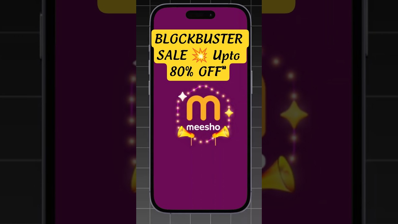MEESHO Blockbuster Sale 💥 Upto 80% Offer | Order Now 🛍️