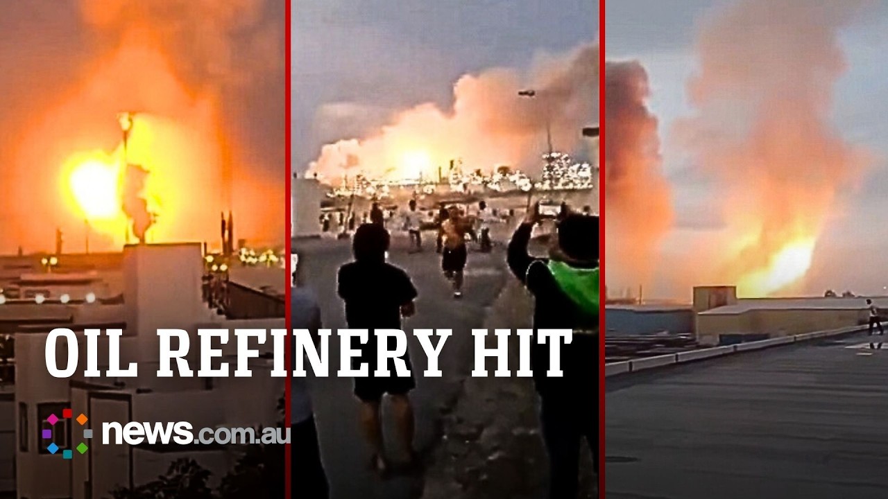 Biggest oil refinery in Bahrain blitzed by Iran