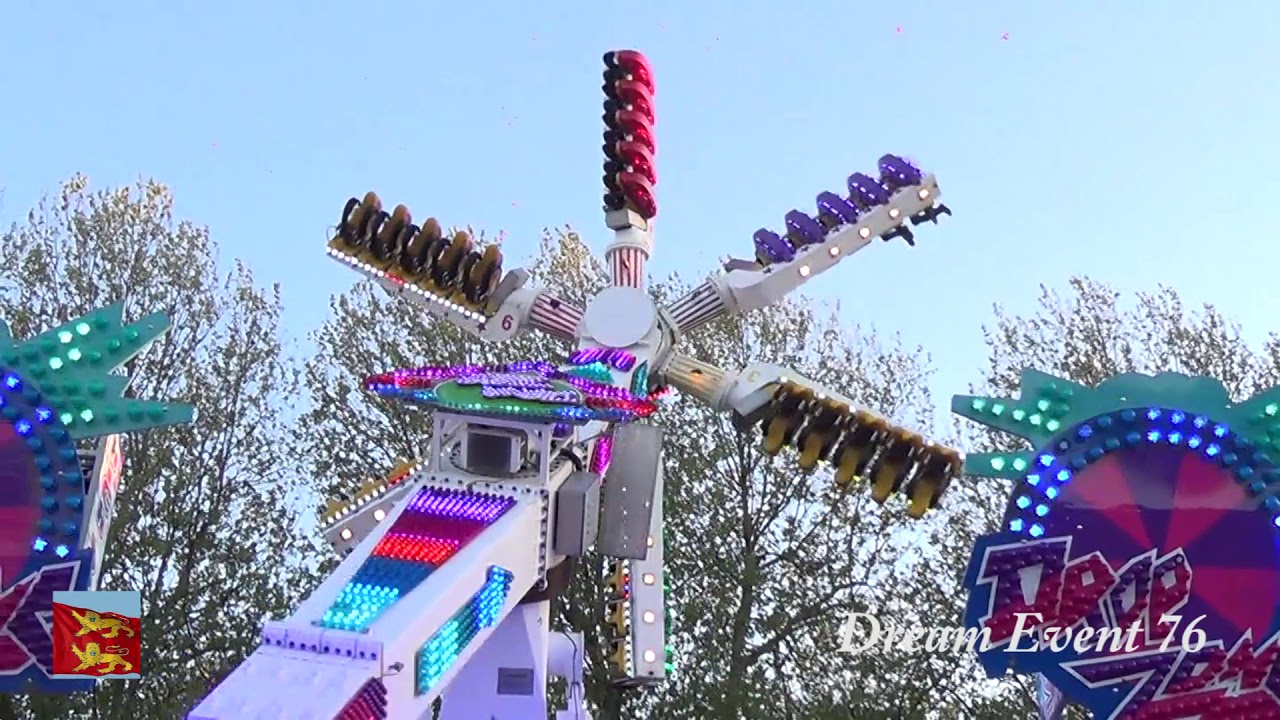 Manège Drop Zone, foire de Pâques 2019, Caen ( 14 )