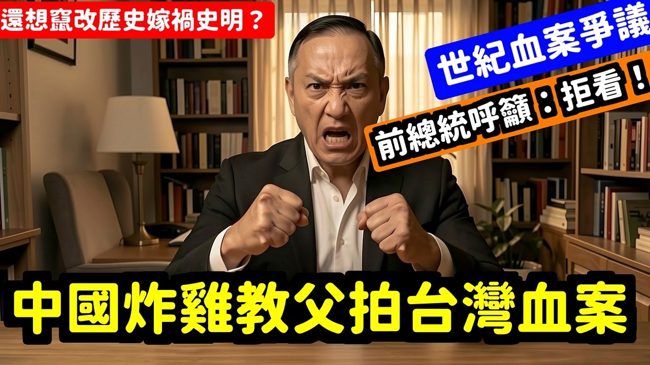 傻眼世紀血案｜中國炸雞教父&times;警總後代未授權拍林宅血案｜劇本竄改歷史影射史明｜陳水扁大罵拒看 | 馬一峰