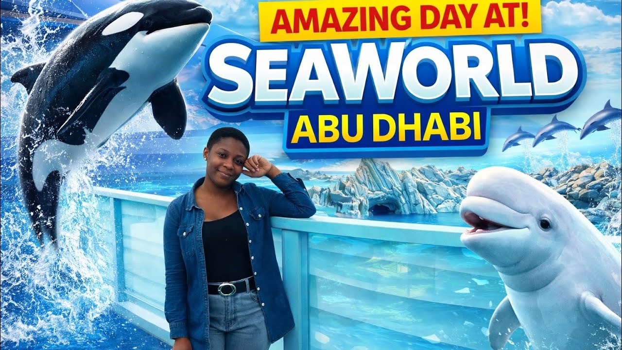 A Day at SeaWorld Abu Dhabi | Fun, Animals & Memories