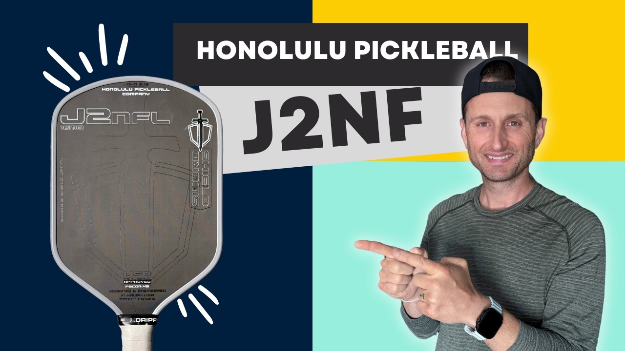 Honolulu Pickleball J2NF Paddle Review &ndash; Why Everyone&rsquo;s Talking About This!🔥 | Detailed Breakdown