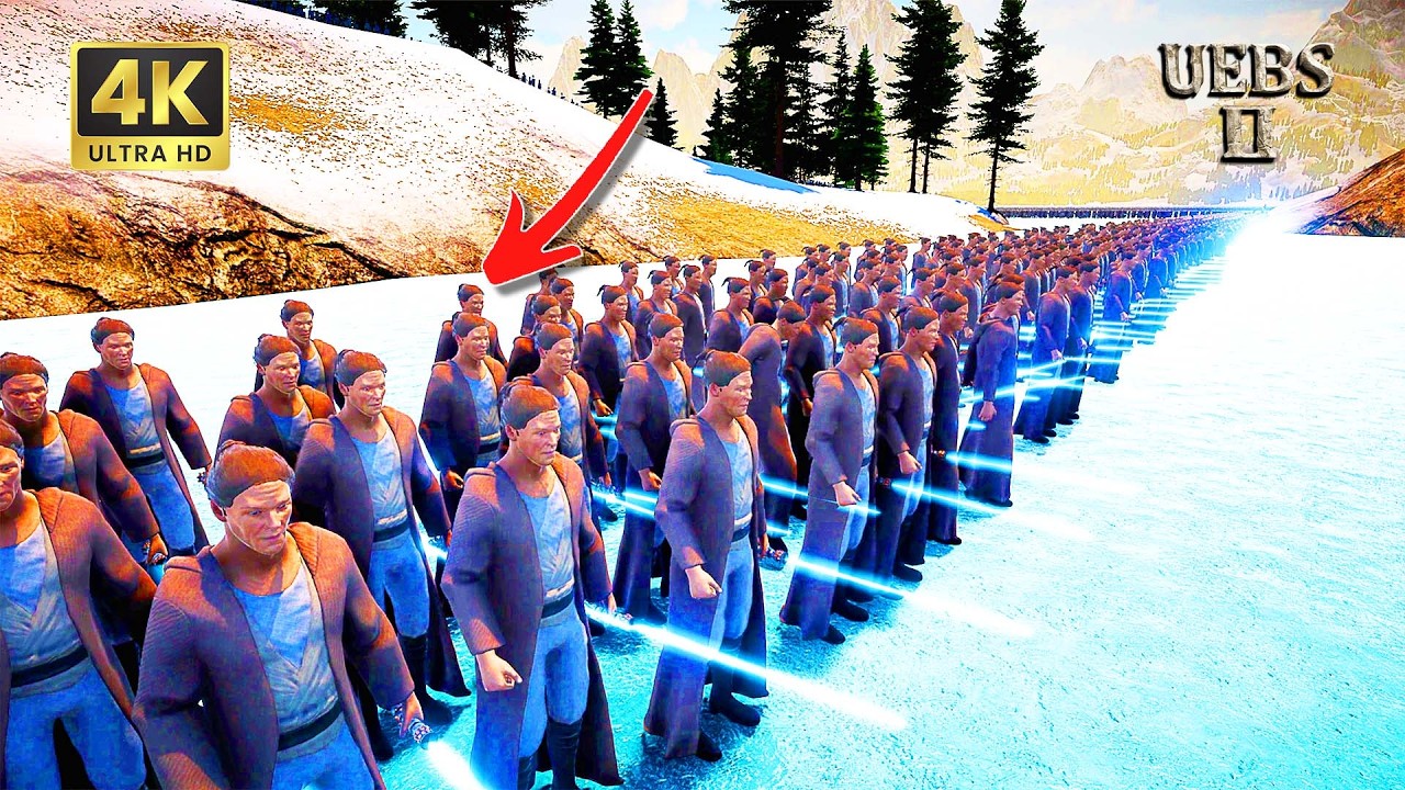 CAN JEDI, CLONE TROOPERS & MANDALORIANS DEFEND THE ICE CASTLE AGAINST 4,000,000 WHITE WALKERS?