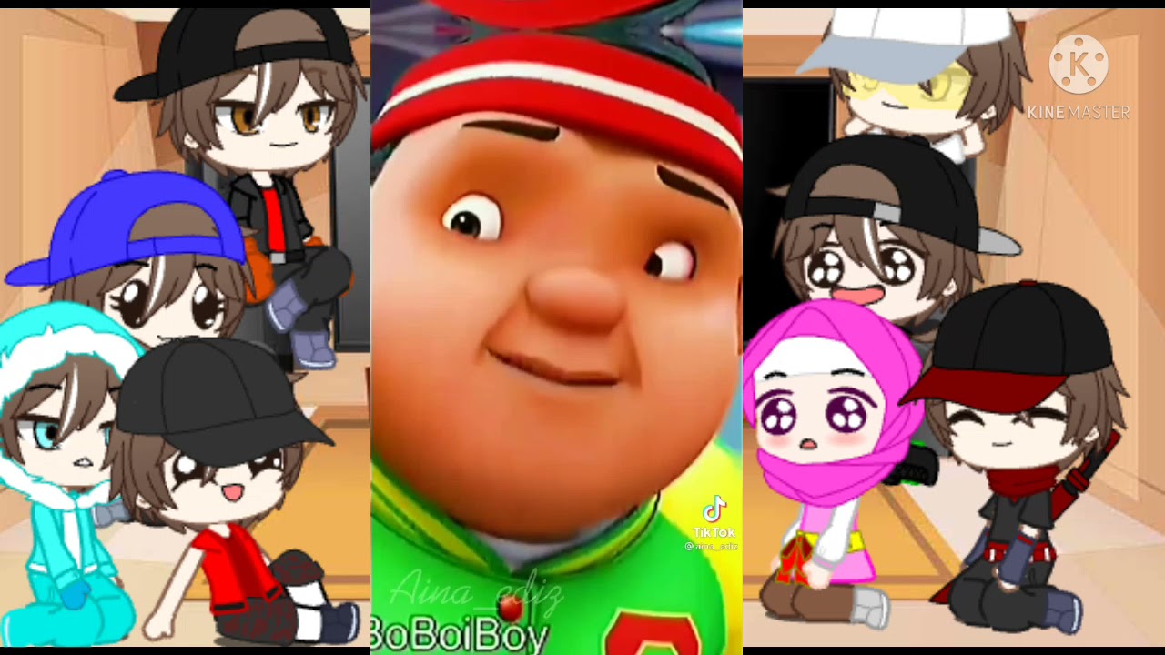 elemental boboiboy react to ( boboiboy dan yaya) part2  gacha club •indoneisa•√