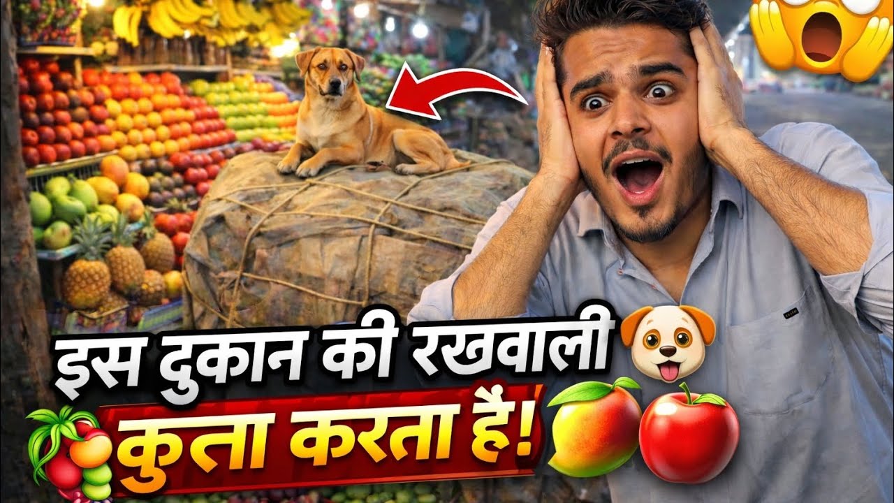 दुकान की रखवाली कुत्ता करता है 🫣😱 [Rinkalvloger] #dailyvlog 