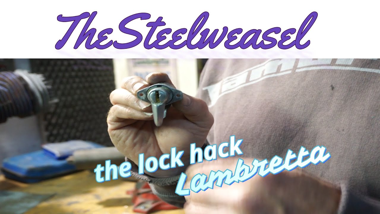 lock hack Lambretta tool box