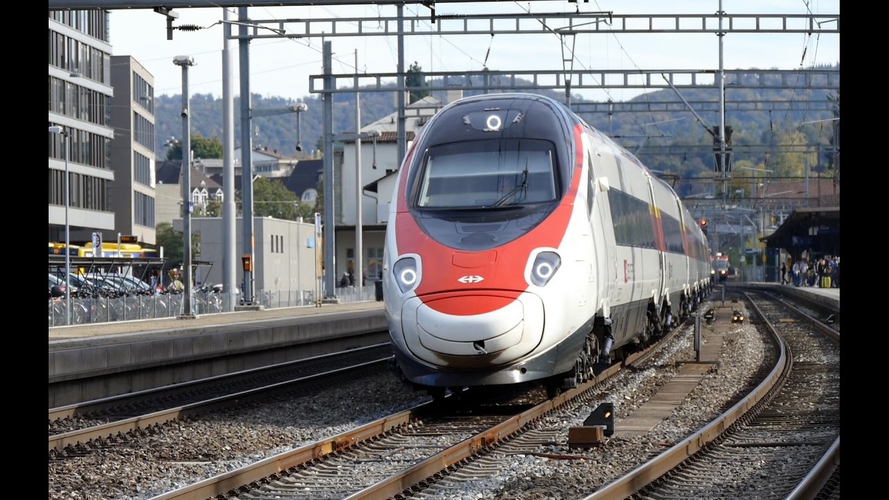 Trains in Liestal - Züge in Liestal