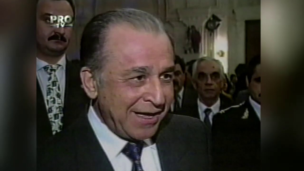Ion Iliescu, declarație surprinzătoare la evenimentul de lansare PRO TV, în 1995