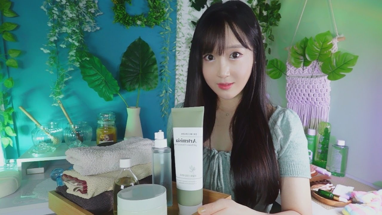 ASMR(Sub✔) Spa Facial Treatment Role play in the forest(Skincare, cleansing, massageㅣlayered sounds)