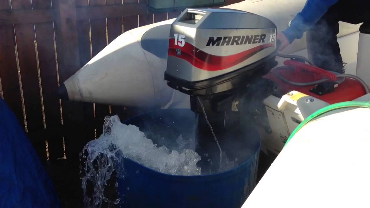 2003 mariner 15hp 2 stroke outboard