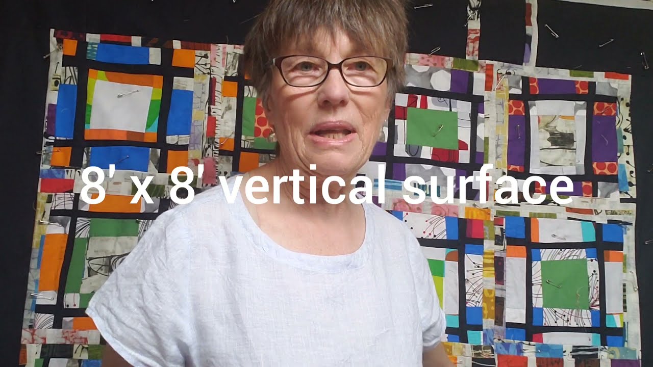Basting Quilts Vertically on Homasote Boards and other uses for this fine product.