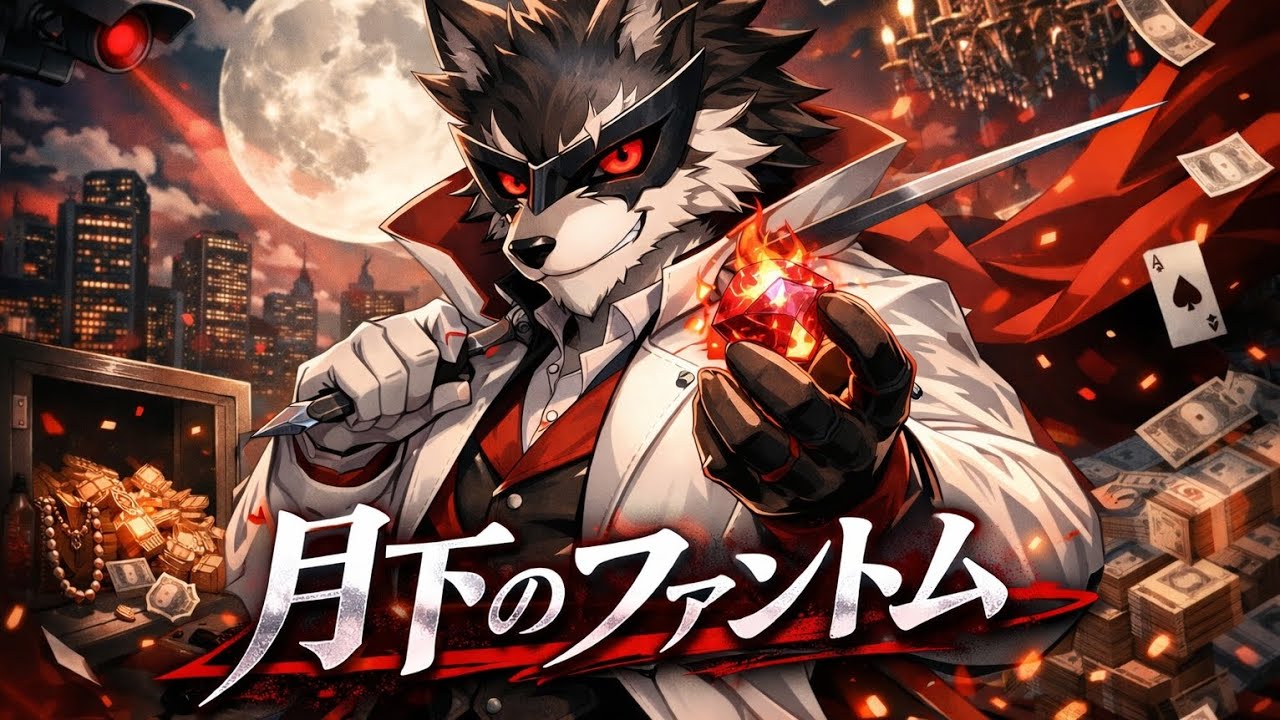 ［Ai音樂創作］犬忠良太-月下のファントム -唱: Ai  詞:犬忠良太
