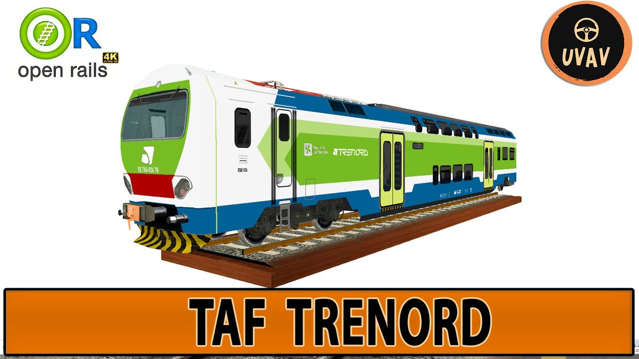 OPEN RAILS ITA - MICROSOFT TRAIN SIMULATOR - MSTS - TAF TRENORD 2024 A MILANO CENTRALE