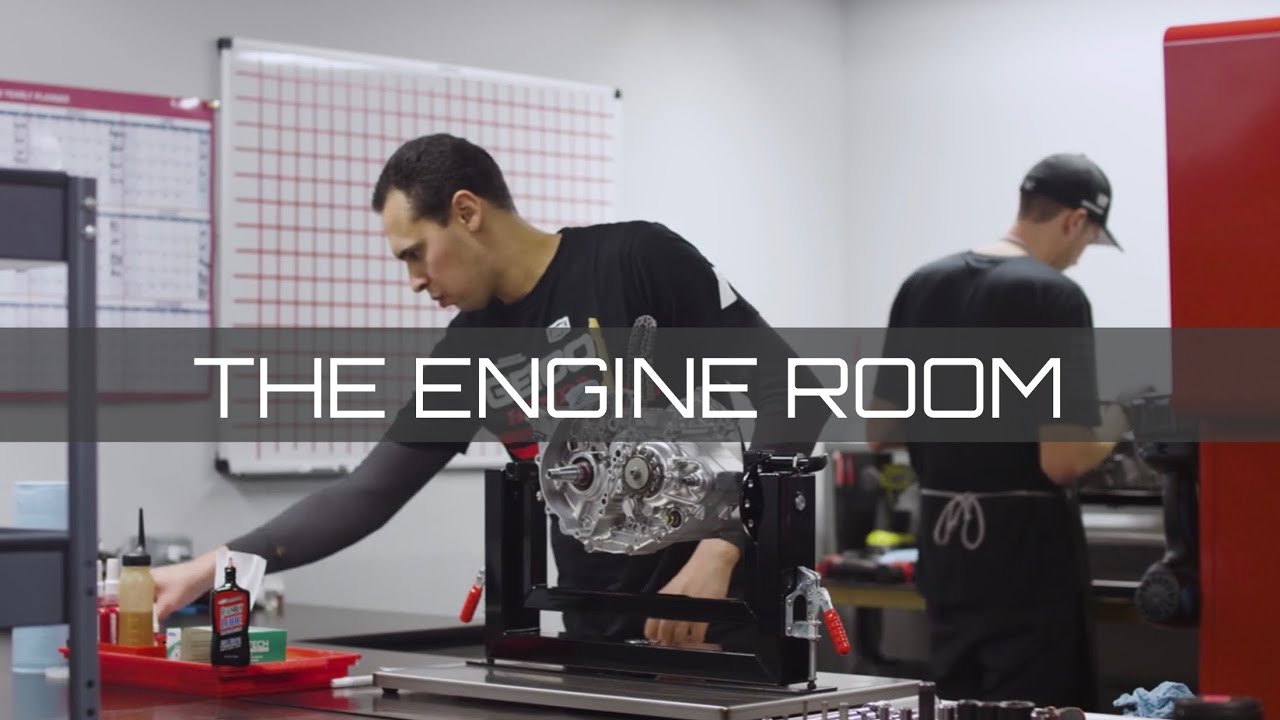 THE ENGINE ROOM | GEICO Honda Racing Shop Tour