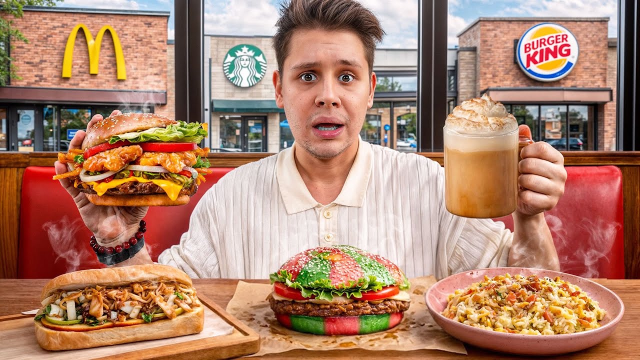 NEUSTEN und LETZTEN Fast-Food-Neuheiten 2025 testen!🍔