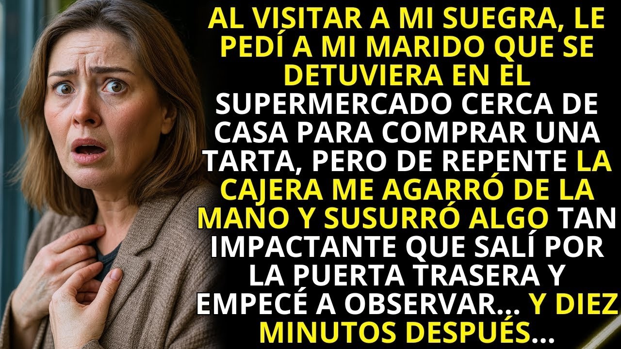 Dejé a mi marido en el coche y fui al supermercado , pero lo que pasó después me dejó en shock