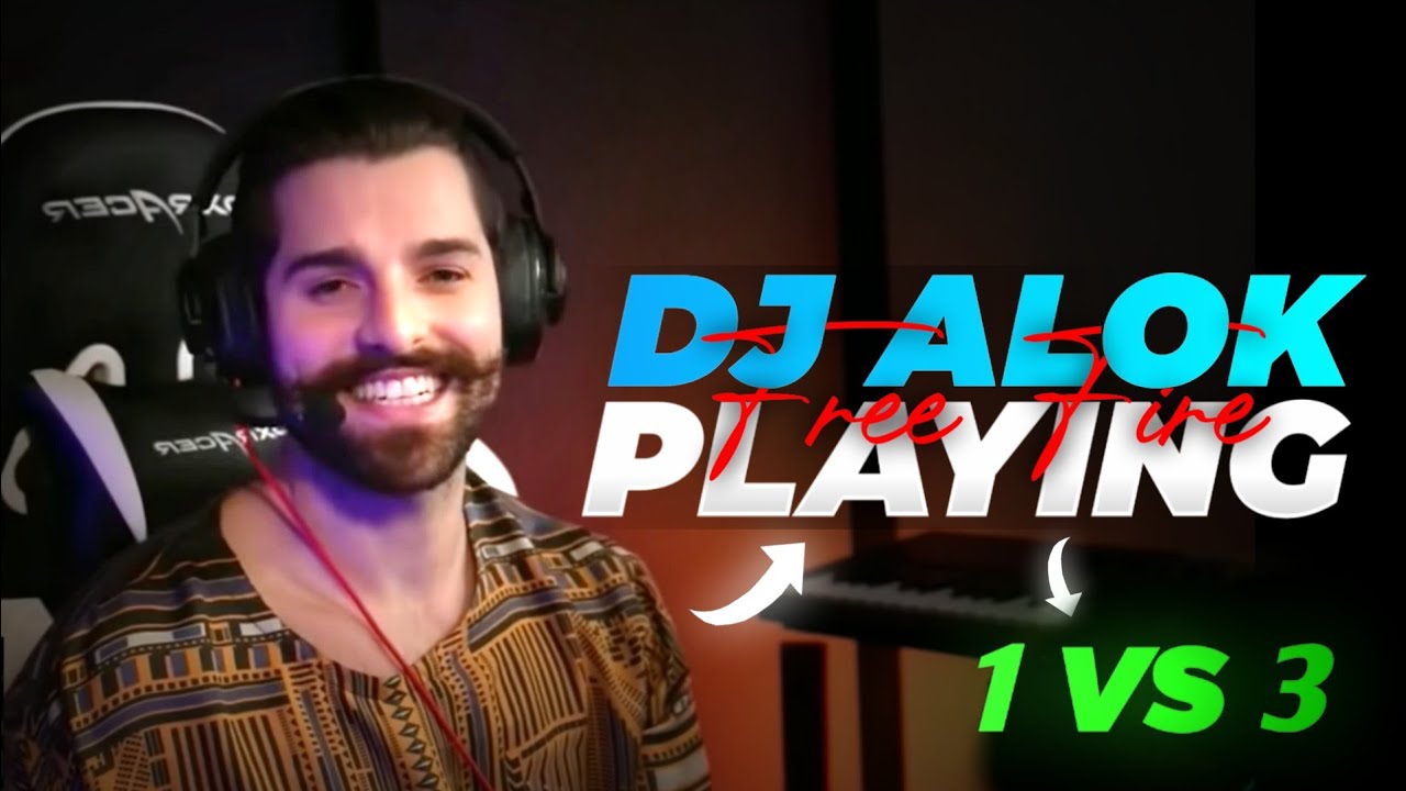 DJ ALOK PLAYING GARENA FREE FIRE || Clash Squad 1v3 || HAHAPODA GAMER