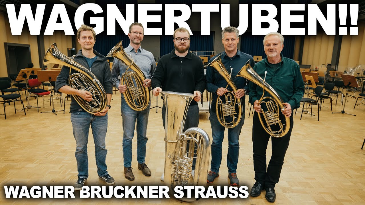 Butterweich!! So klingen Wagnertuben im Orchester! - Bruckner 7, Rheingold, Walküre, Elektra!!