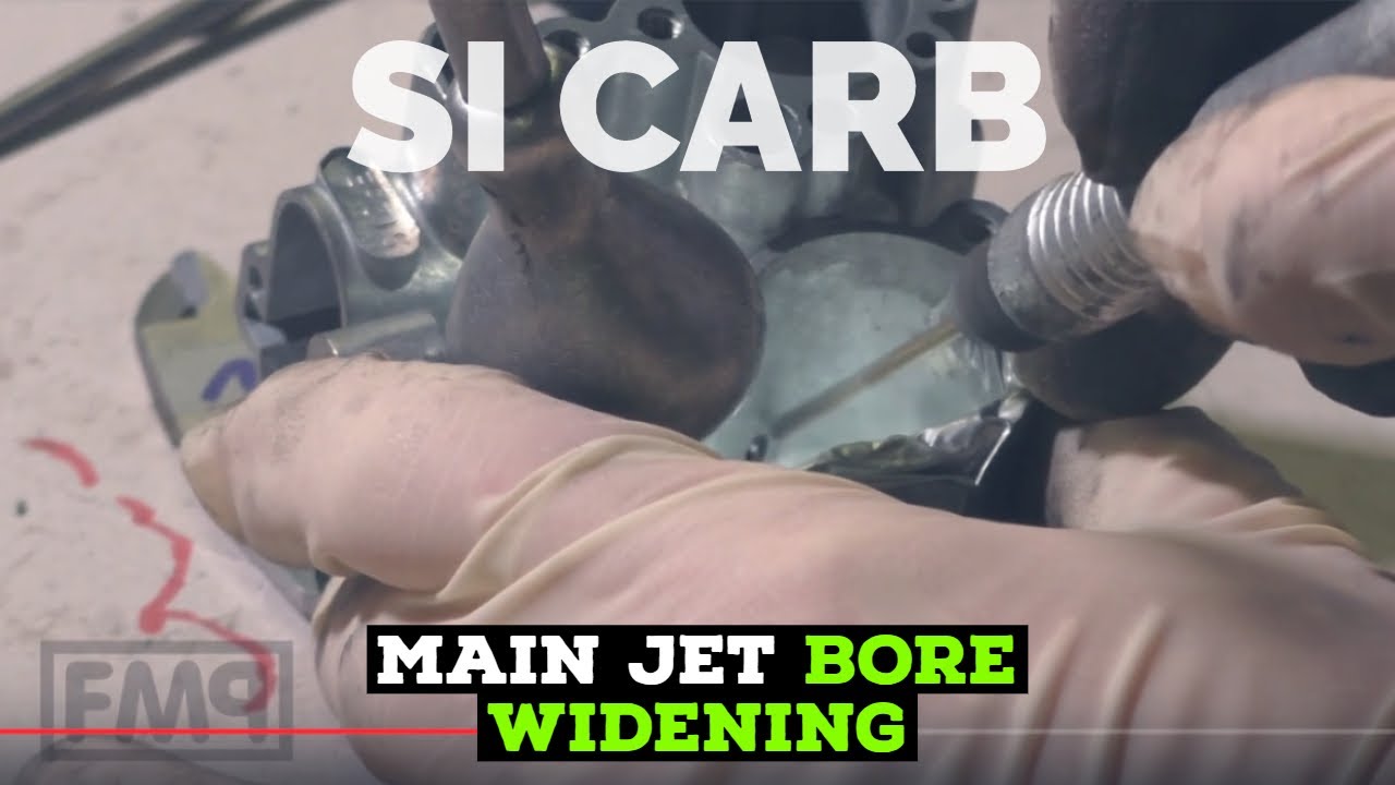 vespa FUEL BORE widening SI CARB / main jet DRILL | FMP-Solid PASSion |