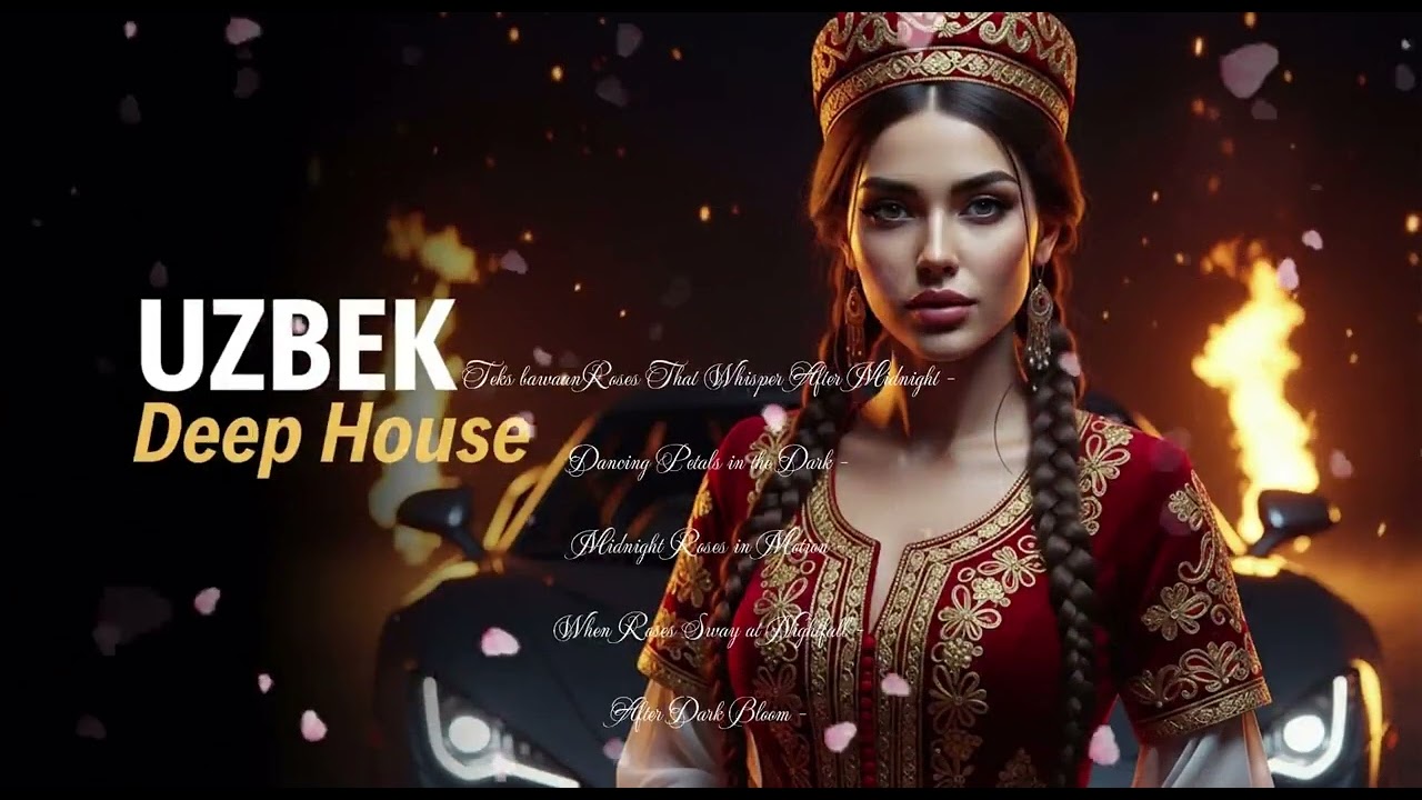 Dancing Petals in the Dark – Uzbek Ethnic Love Night Vibes