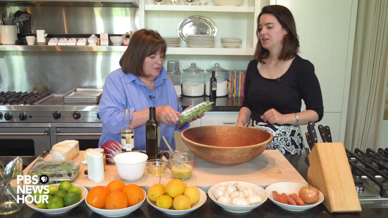 Ina Garten shows us how to make the perfect vinaigrette