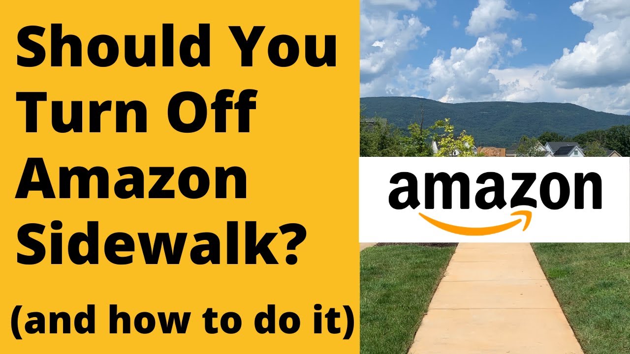 Should You Turn Off Amazon Sidewalk (and how to do it)