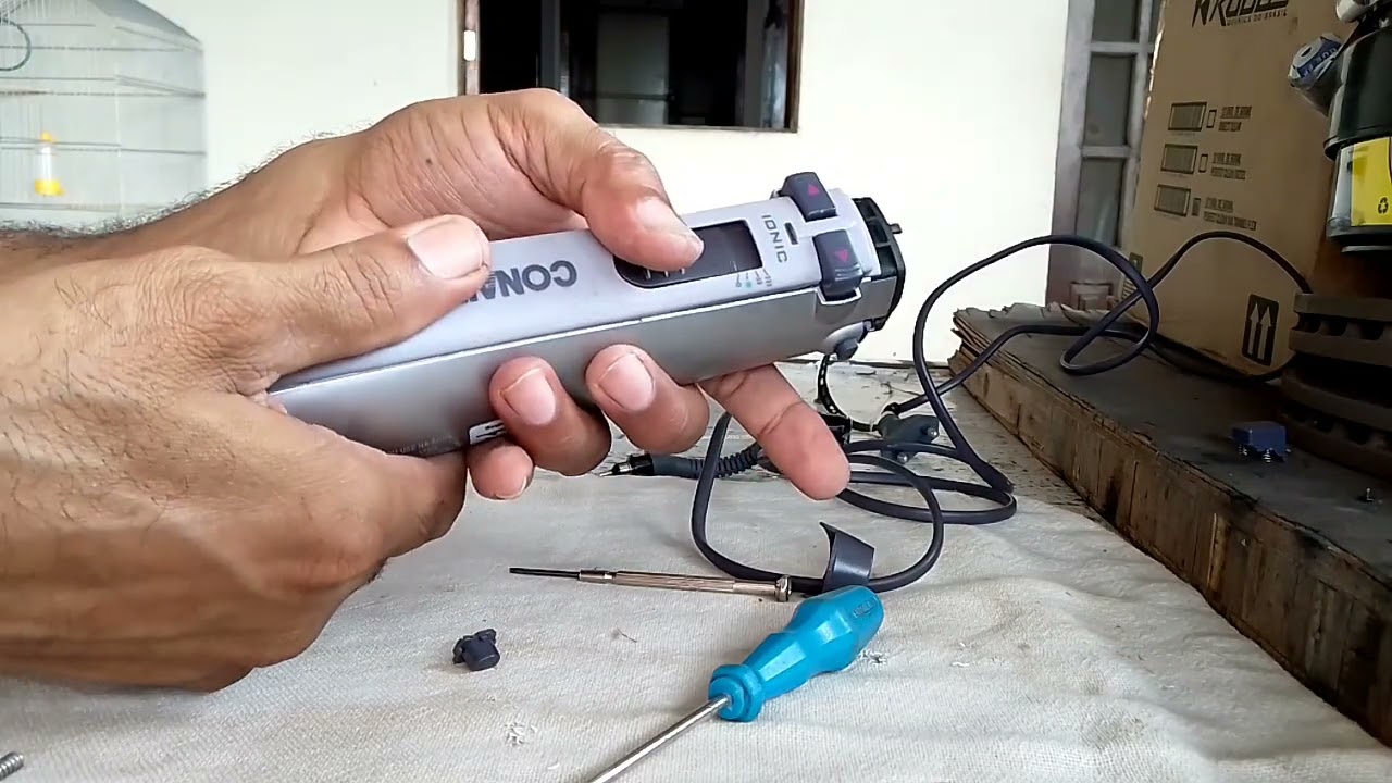Como trocar a Trava Escova CONAIR POLISHOP Passo a Passo