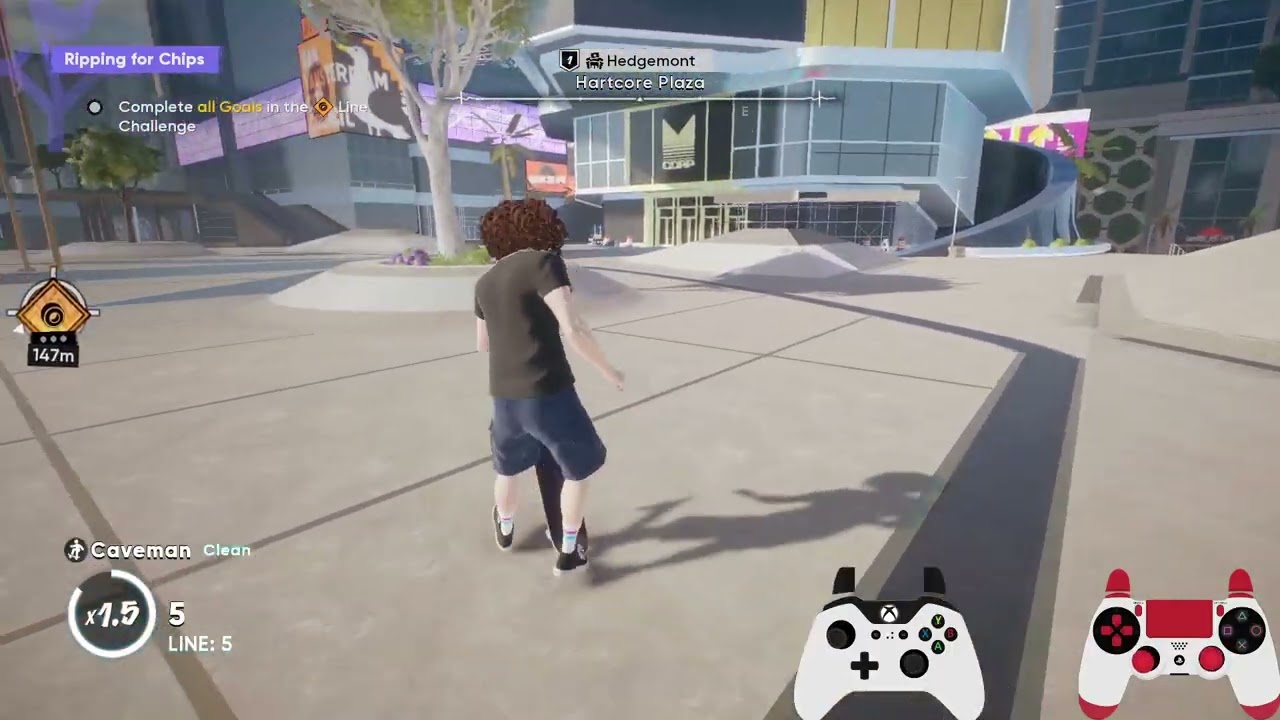 Skate 4: Как сделать CAVEMAN