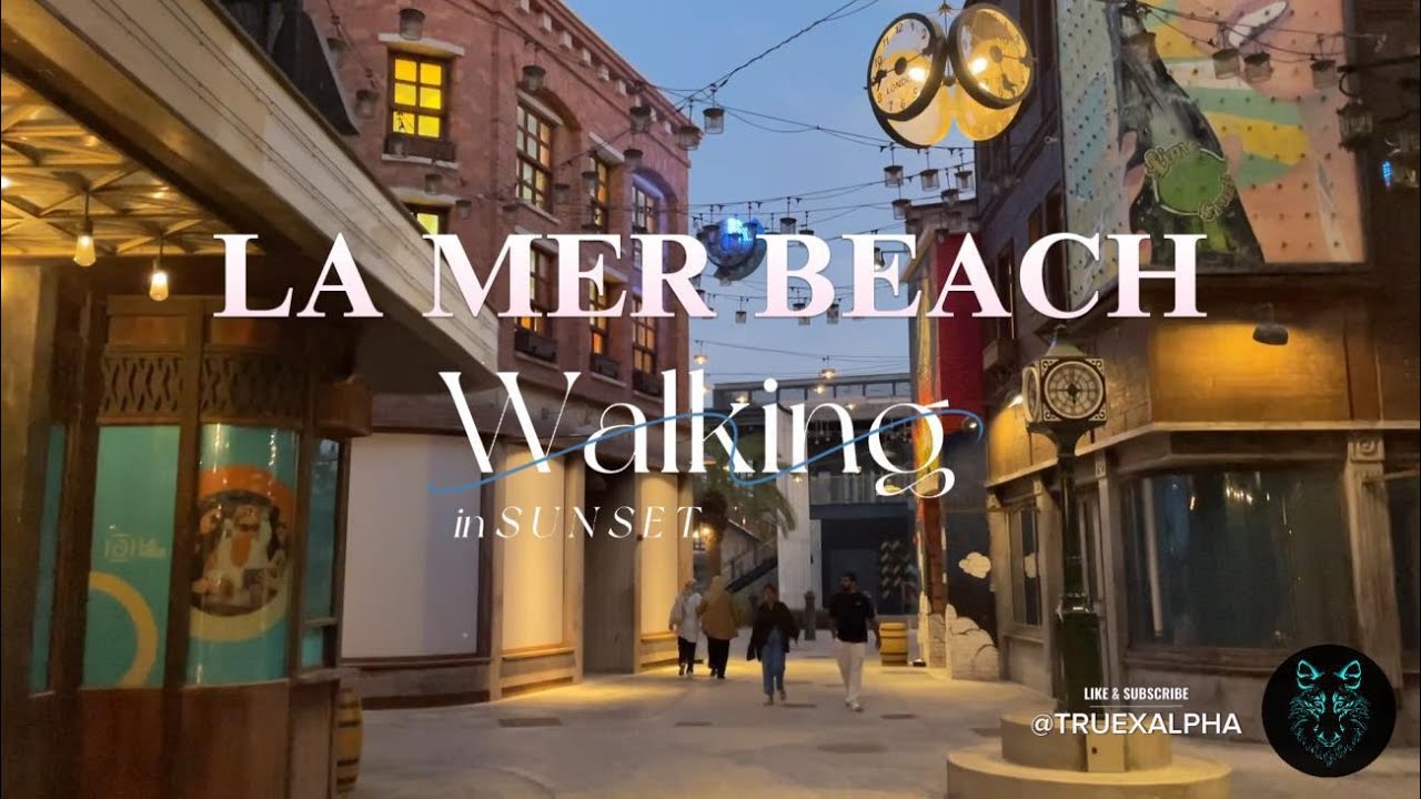 La Mer Beach | Beaches of Dubai | Sunset Walk