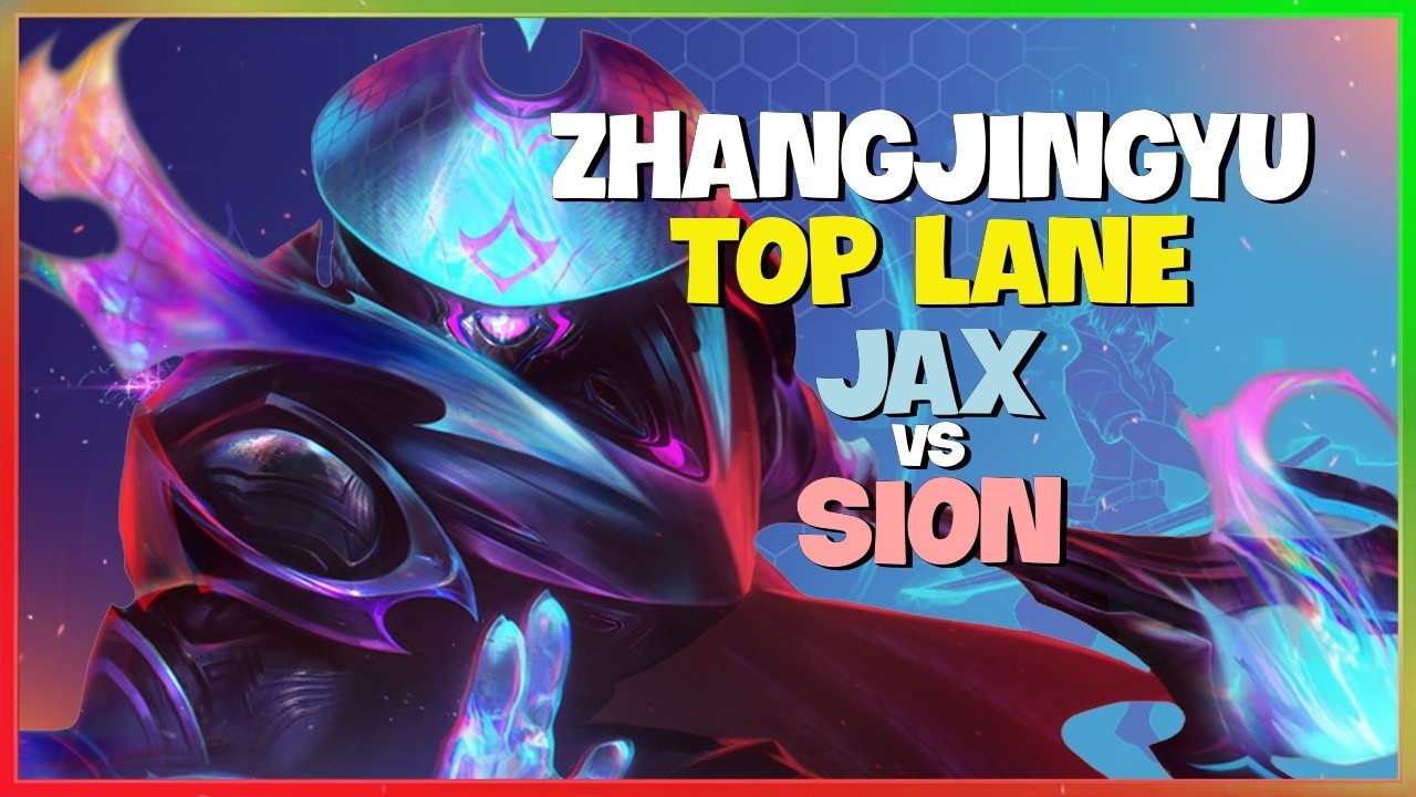 Rank 1 Jax : DEVASTATING Combo ONE SHOTS Sion INSTANTLY - Engsub