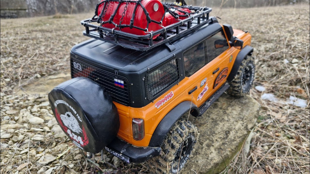 Trx4 and dirty ice #traxxasracing 
