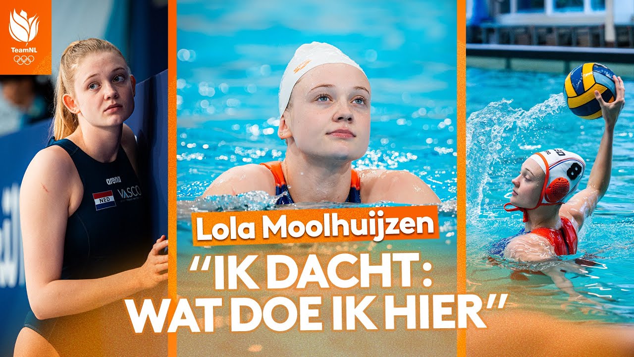 19 JAAR EN AL WERELDKAMPIOEN!? 😱 | Waterpoloster Lola Moolhuijzen 🤽 | TeamNL