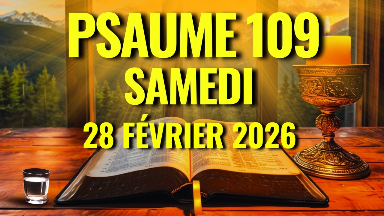 PRIÈRE DU MATIN – Jeudi 19 Février – Psaume 109 Pour Délivrance, Protection et Victoire Sur le Mal